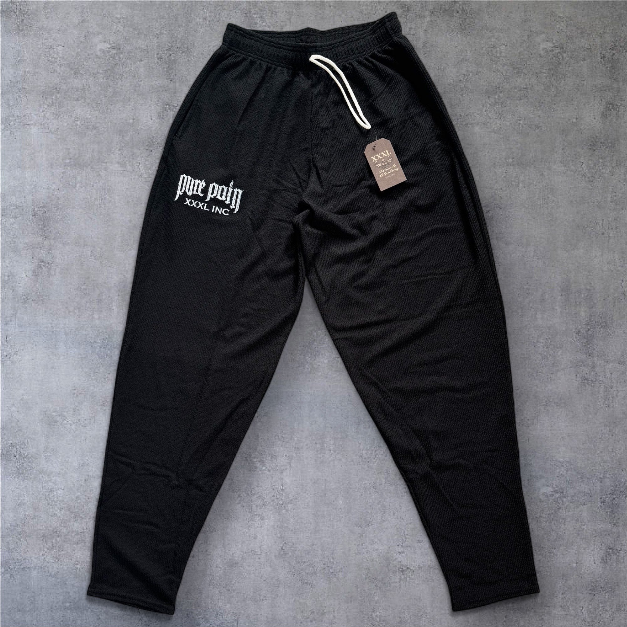 “Pure Pain”  Full Cut Pant - (Thermal) Black