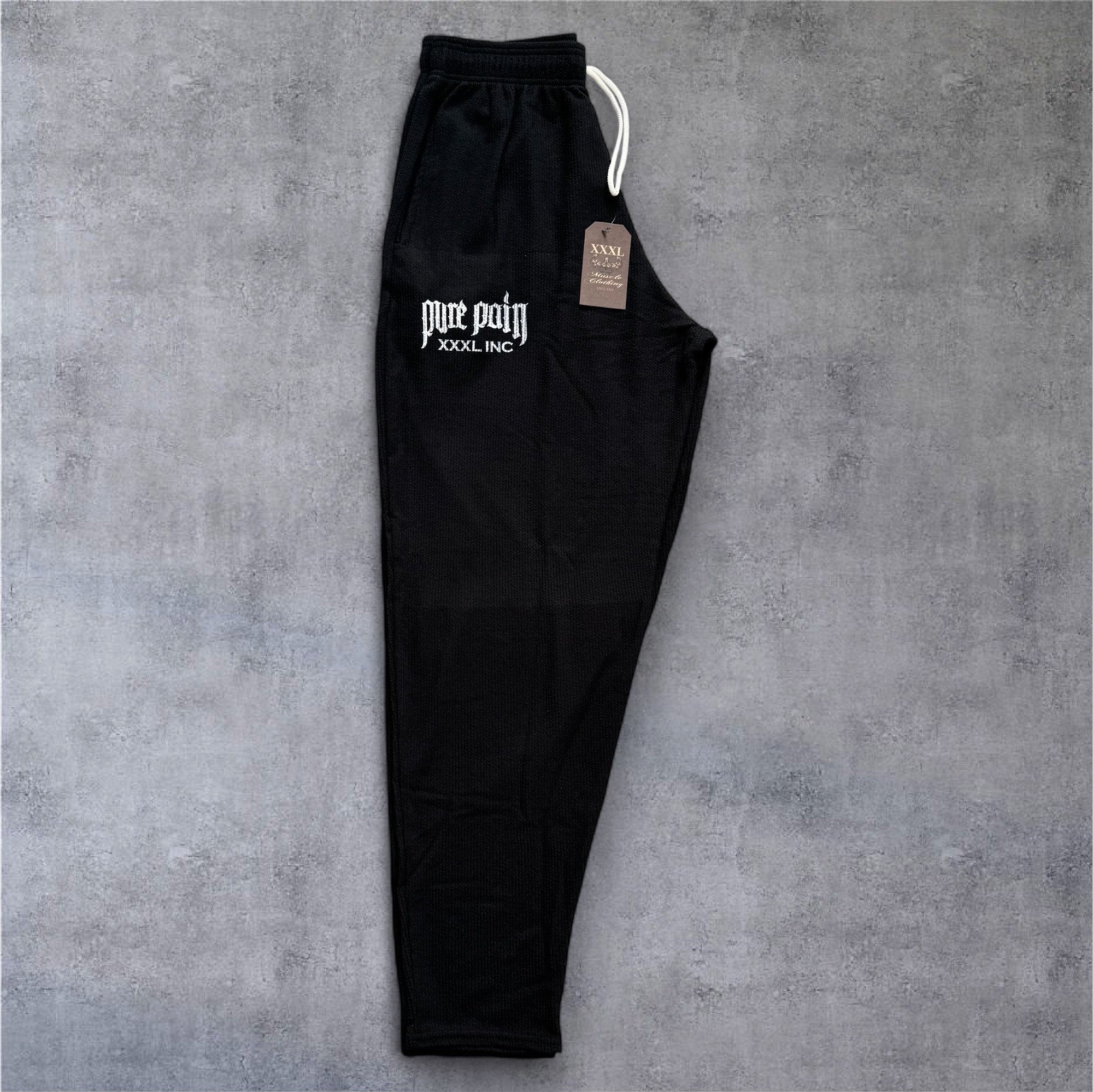 “Pure Pain”  Full Cut Pant - (Thermal) Black