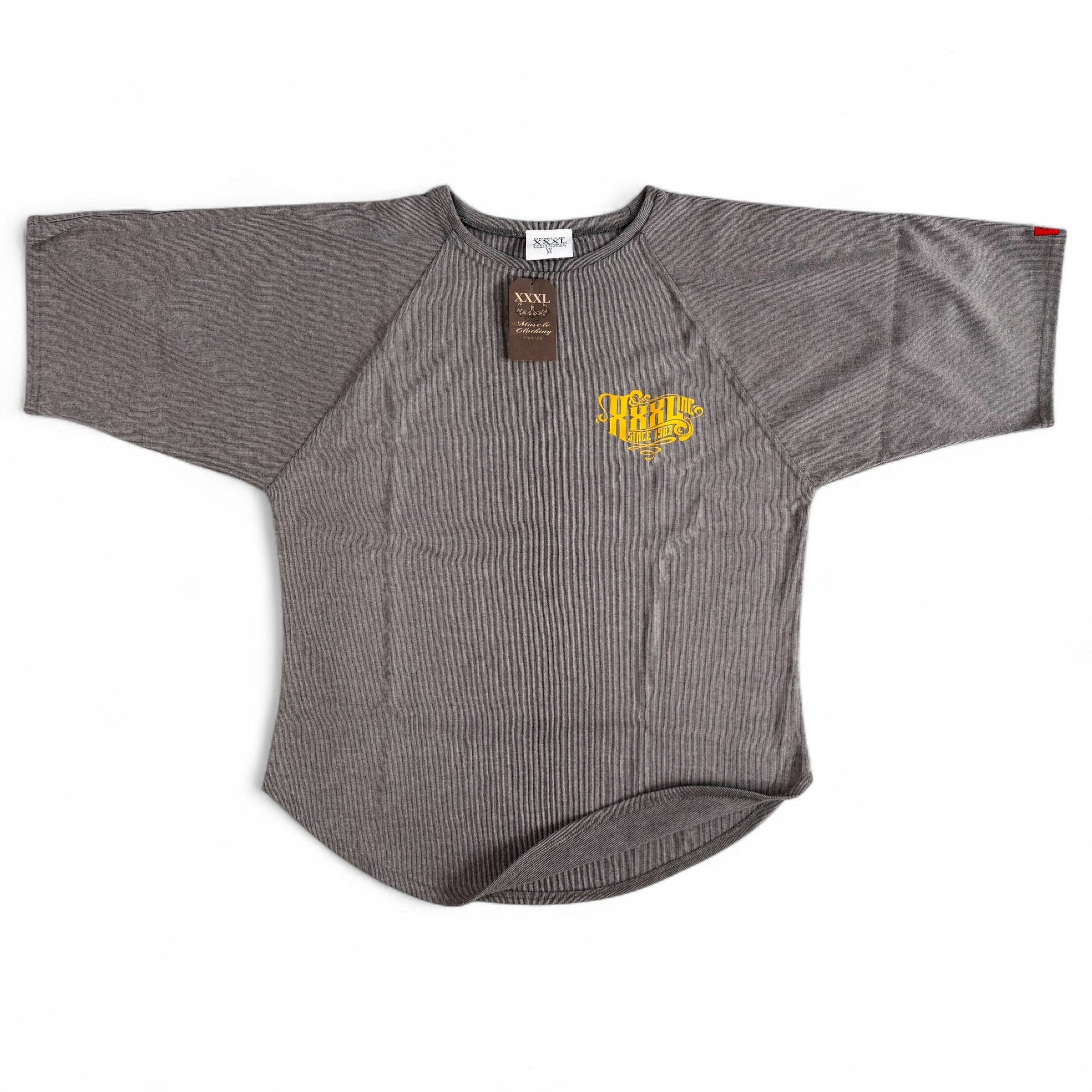 "Scrolled XXXL Inc" Vintage Wash Ragtop - Washed Charcoal