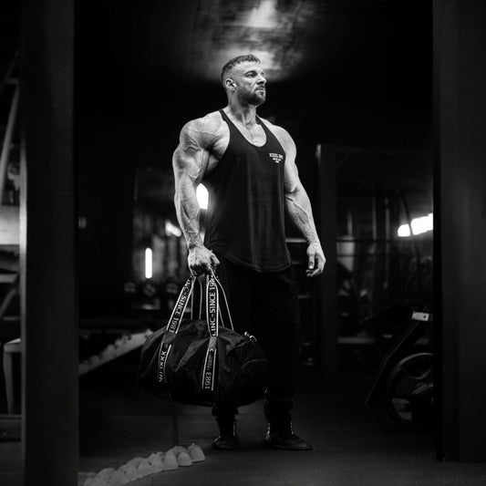 “Series II" Gym Duffle Bag - black