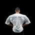 " Body Builder " Oversized Super Soft Rag Top - Snow