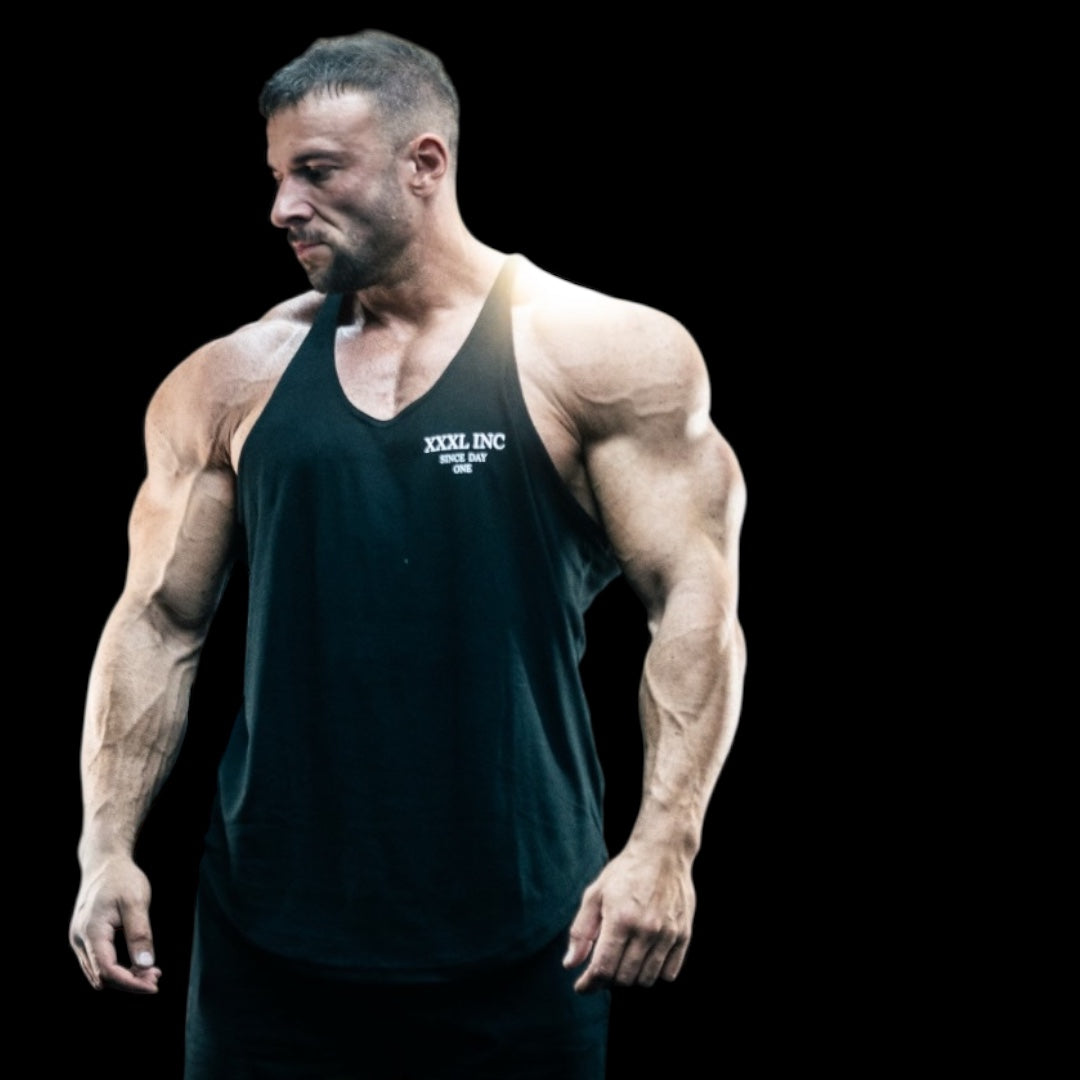 "Since Day one" Classic Muscle Vest - Black