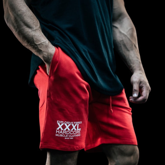 "Classic XXXL" Stretch Shorts - Red