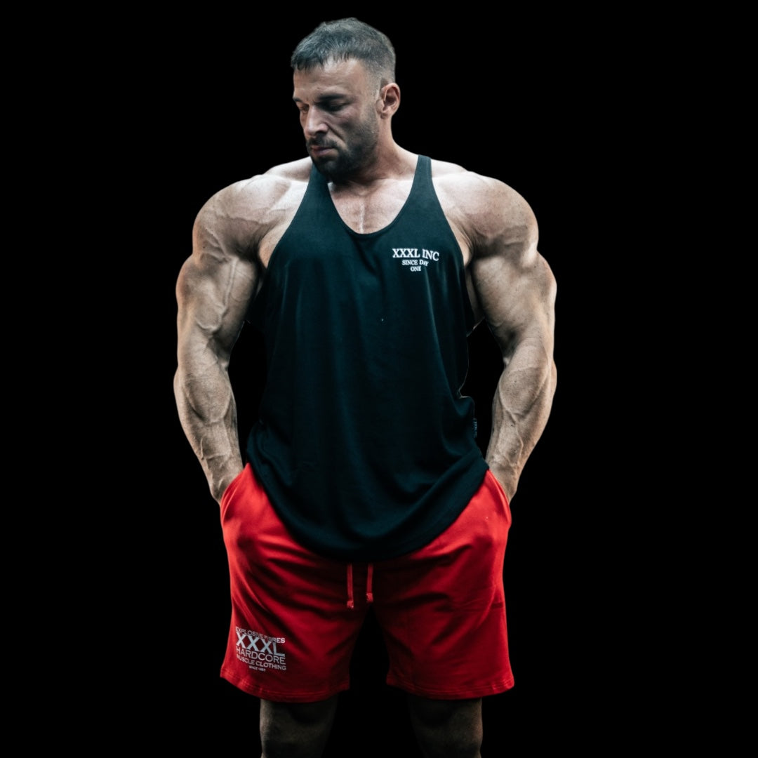 "Classic XXXL" Stretch Shorts - Red