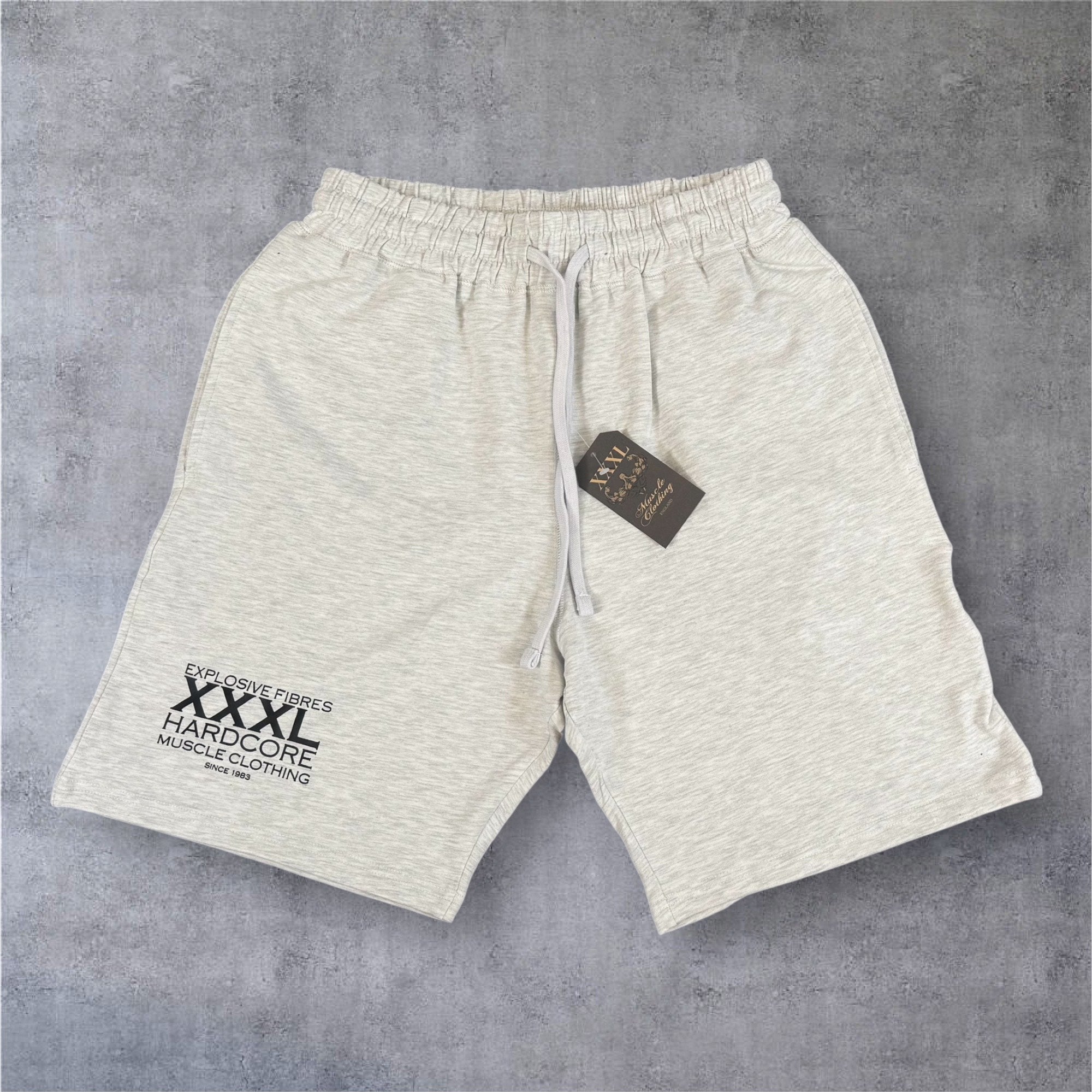 "Classic XXXL" Stretch Shorts - Ash Grey