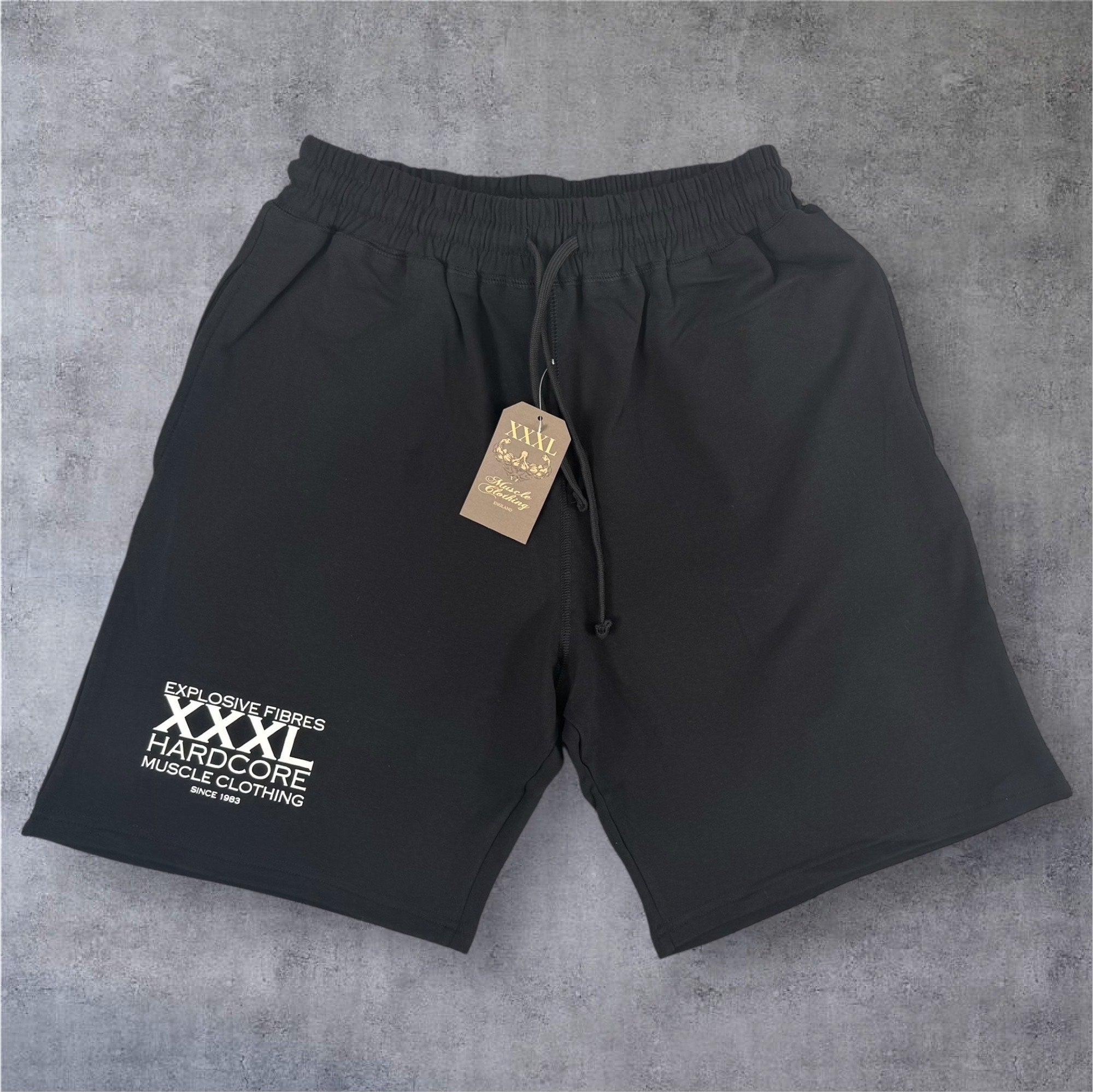 "Classic XXXL" Stretch  Shorts - Black