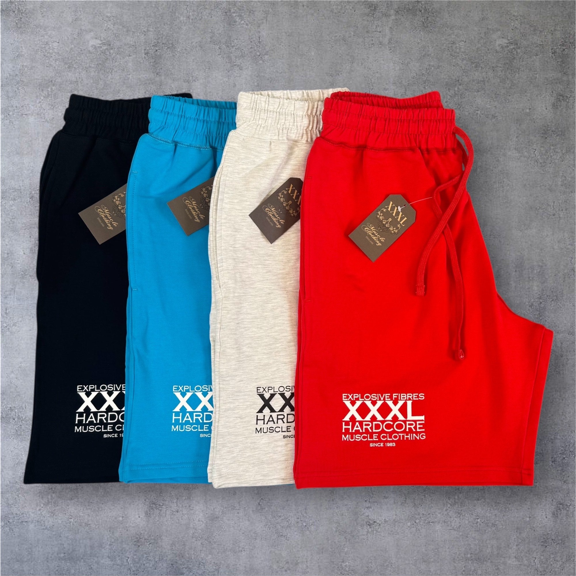 "Classic XXXL" Stretch  Shorts - Black