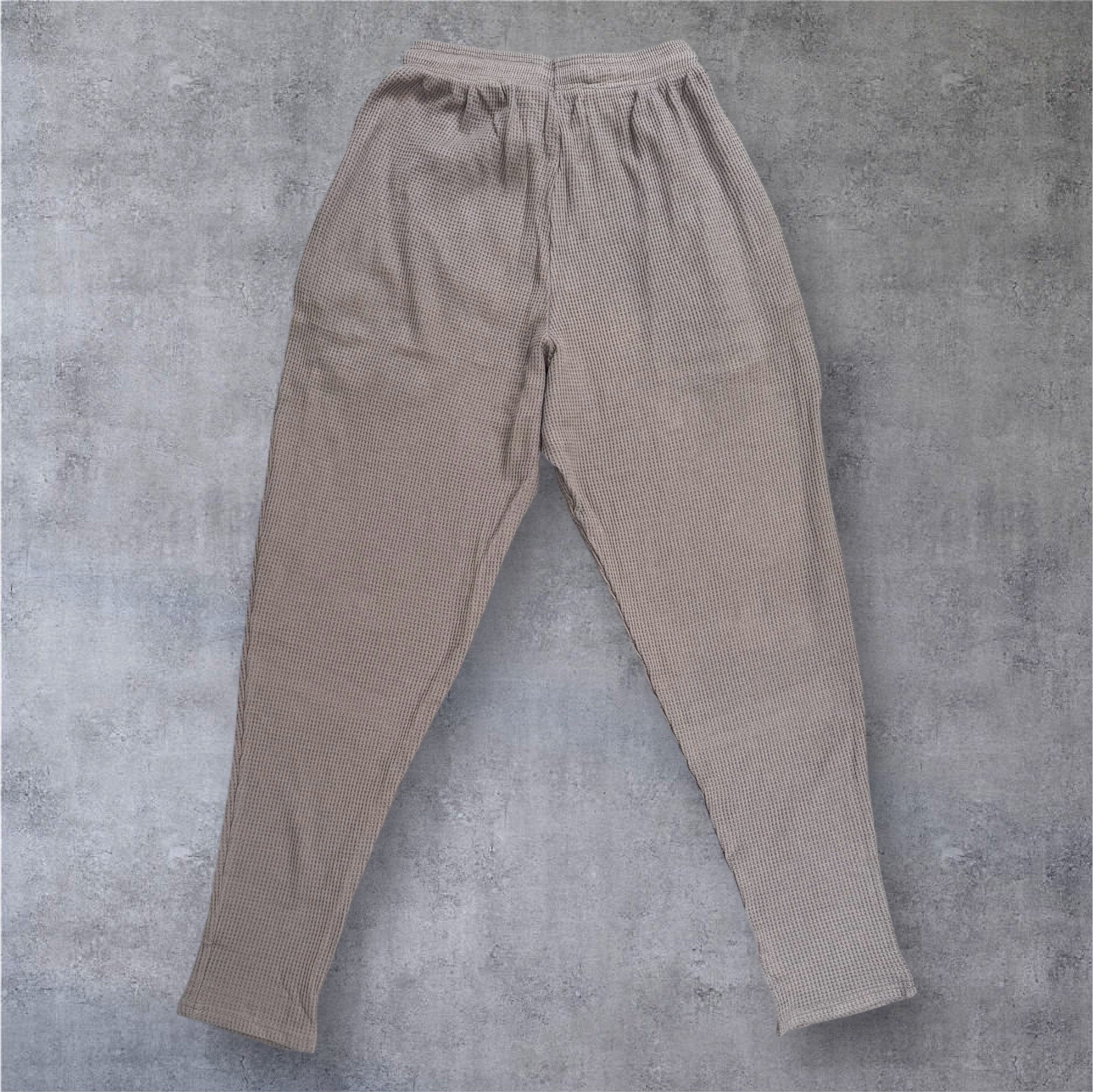 Stretch Thermal Waffle Full Cut Pant -Alloy Grey