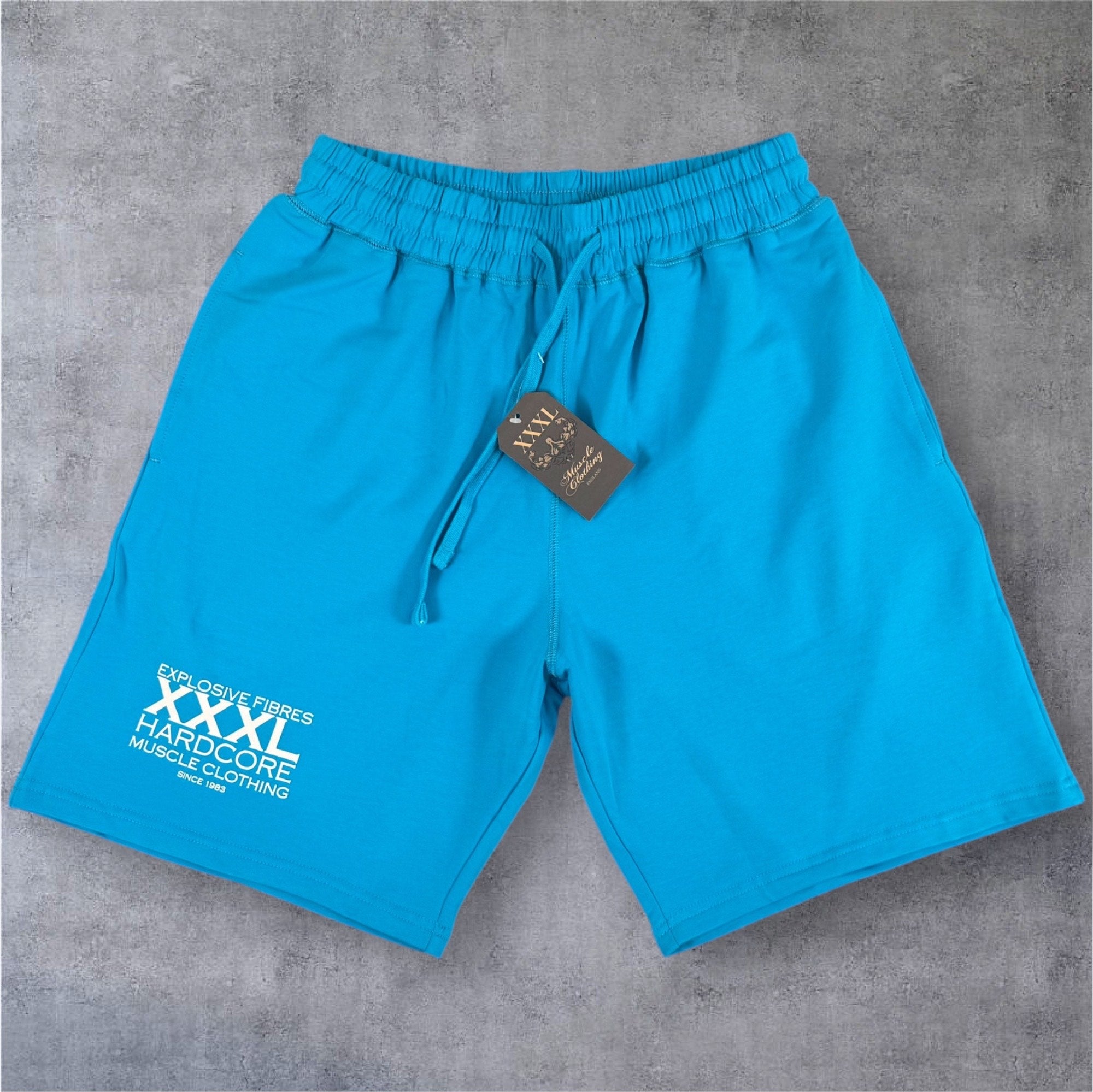 "Classic XXXL" Stretch Shorts - Azure Blue