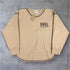 "Classic XXXL Logo" Vintage Wash Top stitched Sweat - Vanilla Cream (Limited Edition)