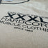 "Classic XXXL Logo" Vintage Wash Top stitched Sweat - Vanilla Cream (Limited Edition)