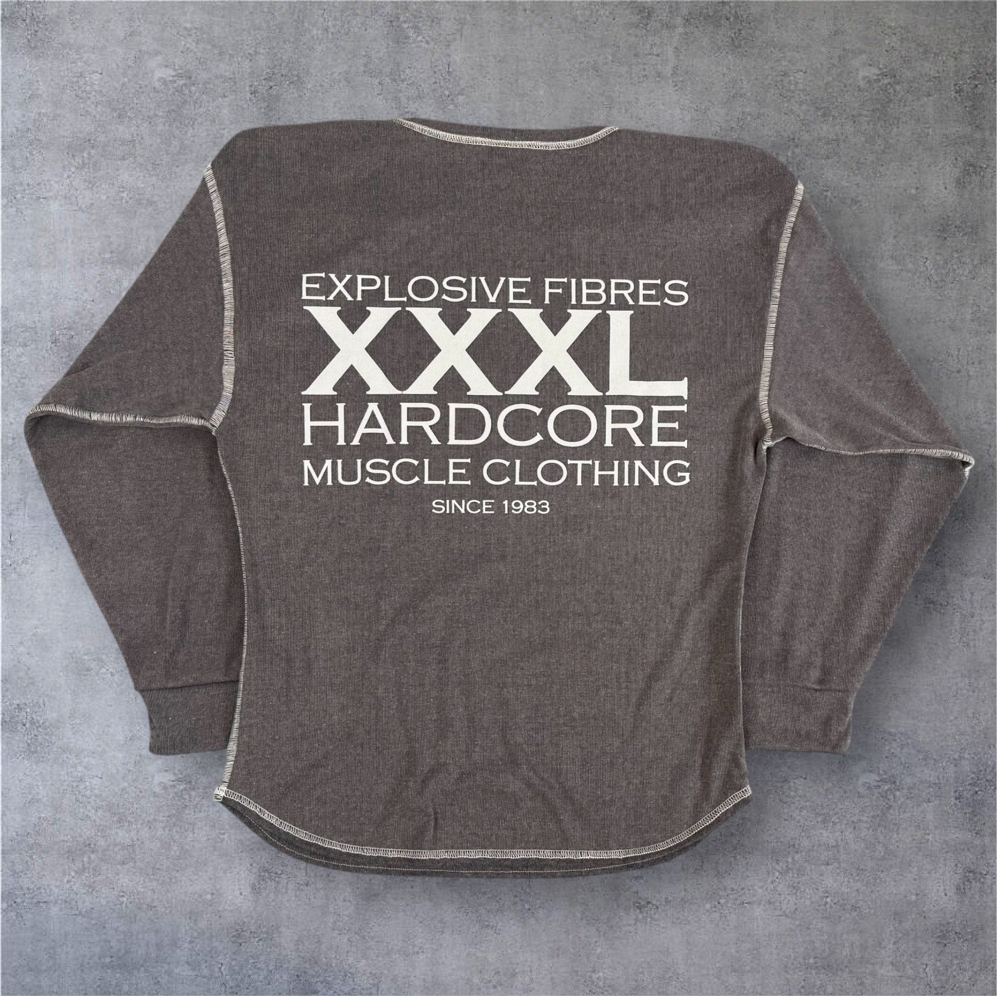 "Classic XXXL Logo" Vintage Wash Top stitched Sweat - Anvil (Limited Edition)