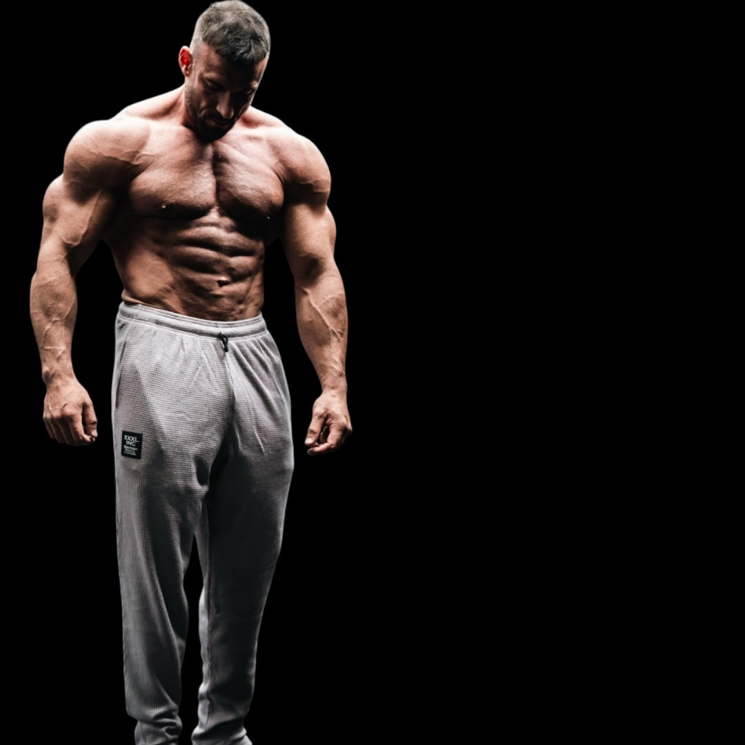 Stretch Thermal Waffle Full Cut Pant -Alloy Grey