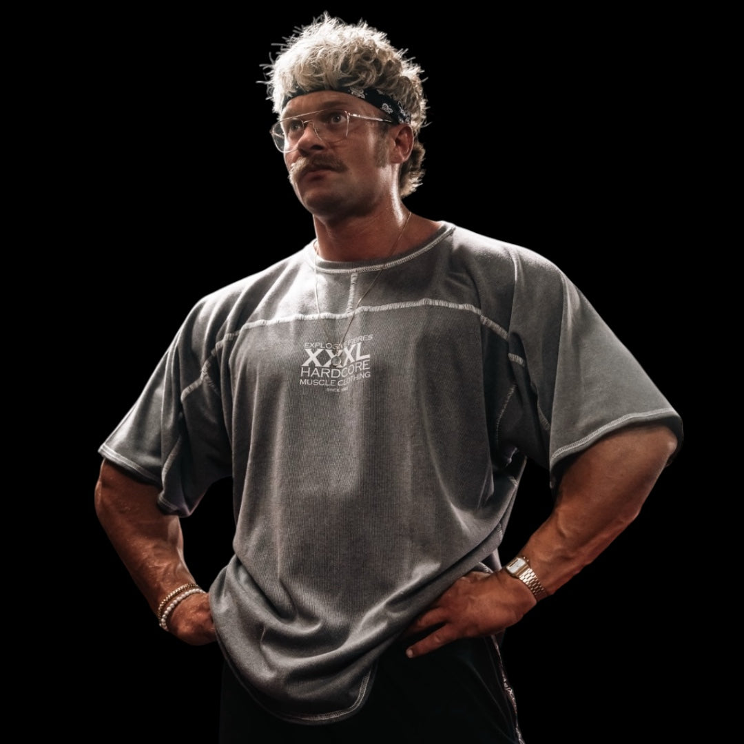 "Classic XXXL Logo" Vintage Wash Top stitched Rag Top - Anvil (Limited Edition)