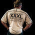 "Classic XXXL Logo" Vintage Wash Top stitched Rag Top - Vanilla Cream (Limited Edition)