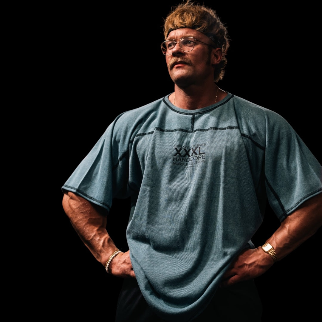 "Classic XXXL Logo" Vintage Wash Top stitched Rag Top - Pine (Limited Edition)