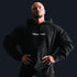 "Ultra Knit Logo" Soft Knit Pouch Hoodie - Shadow Black