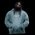 "Ultra Knit Logo" Soft Knit Pouch Hoodie - Powder Blue