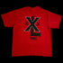 "Stacked XXXL Logo" Oversized Base T   - Red