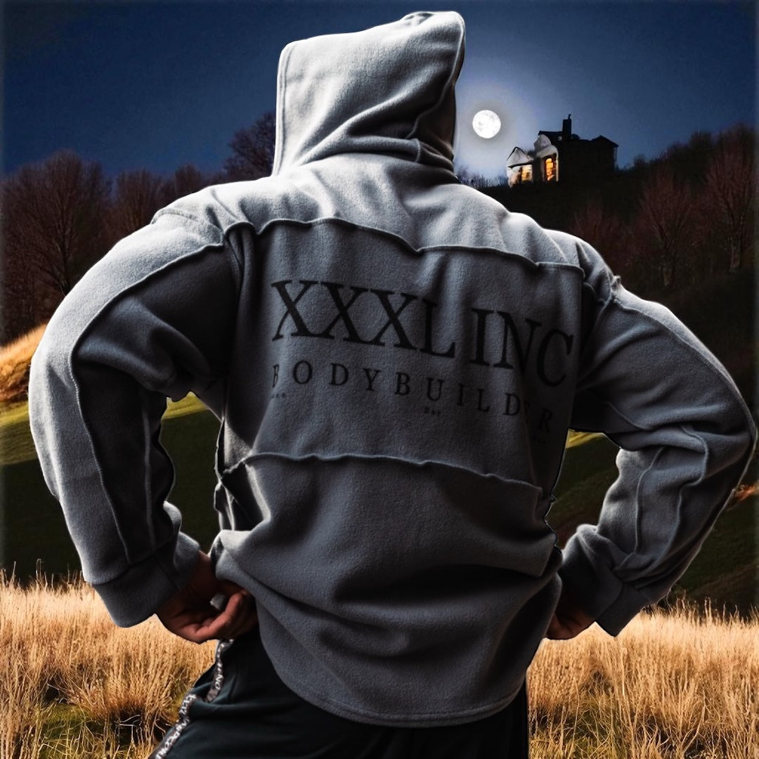 Our Infamous "Sinister" Polar Hoodie - Charred Grey