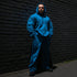 "XXXL INC Applique" Super Heavy 400gsm Hood -Blue