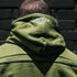 "XXXL INC Applique" Super Heavy 400gsm Hood -Military Green