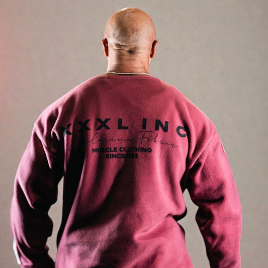"XXXL INC" Polar contrast Crew Sweat - Jam