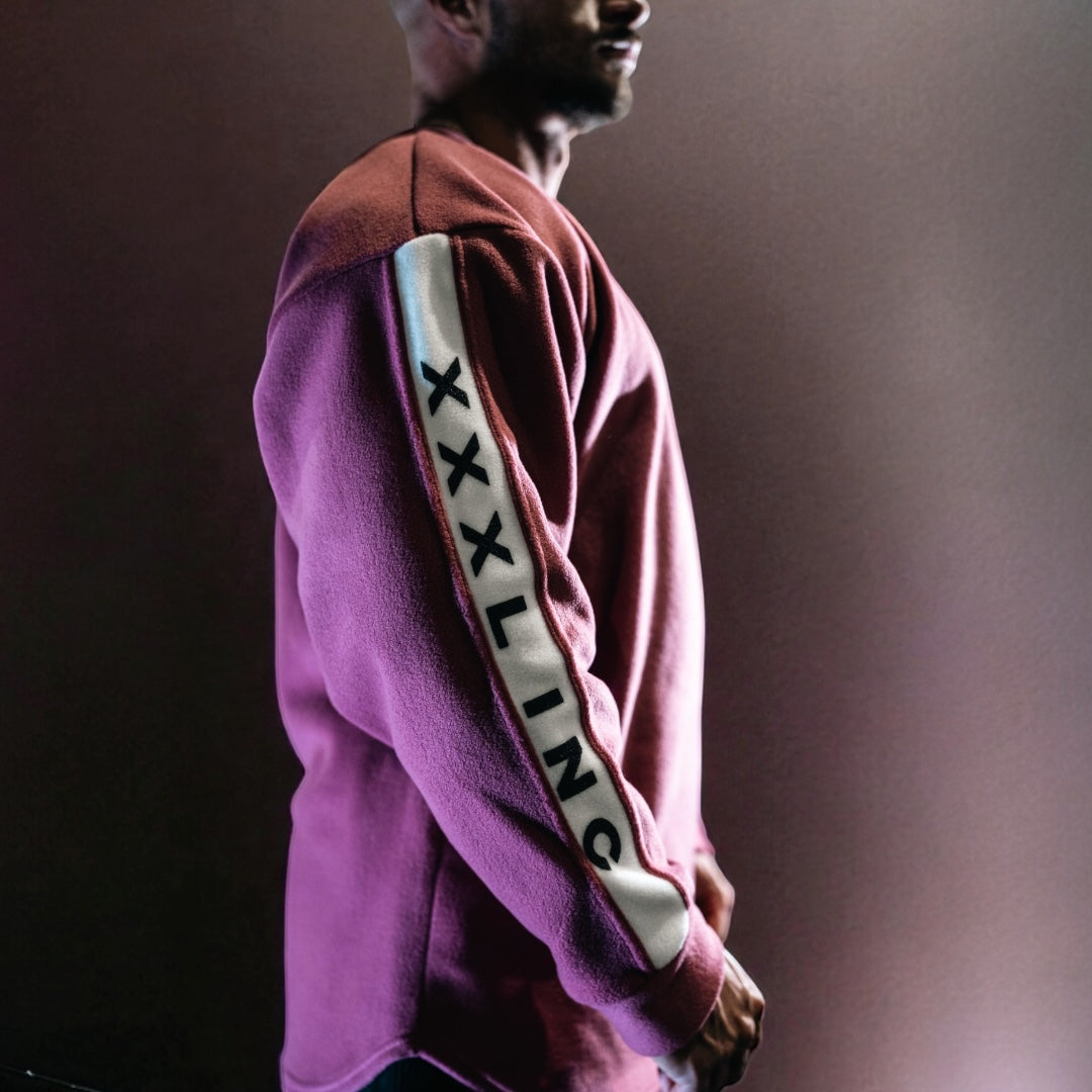 "XXXL INC" Polar contrast Crew Sweat - Jam