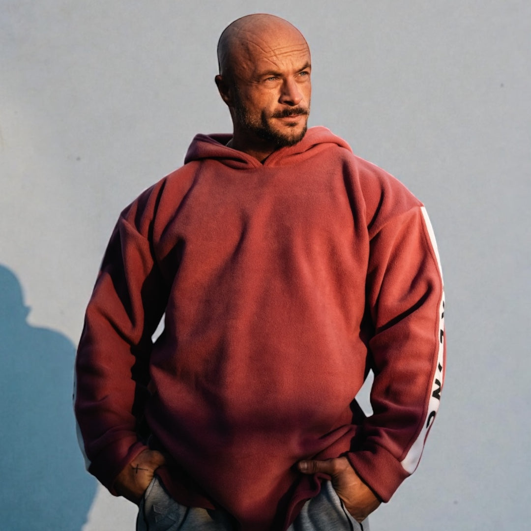 "XXXL INC" Polar contrast Hoodie - Jam