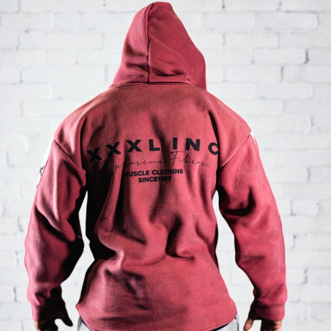 "XXXL INC" Polar contrast Hoodie - Jam