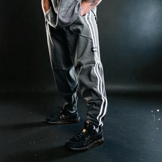 "Victory" 2 stripe Full cut  Pant - Shadow Grey