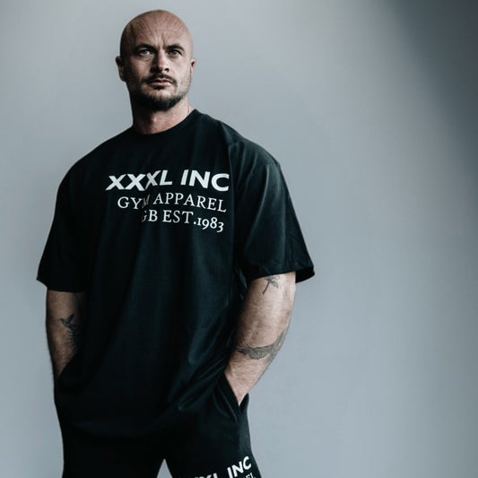 "Off Set XXXL Logo" Oversized Base T   - Ebony