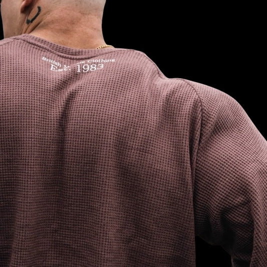 "Low key XXXL INC " Waffle Ragtop - Cordovan