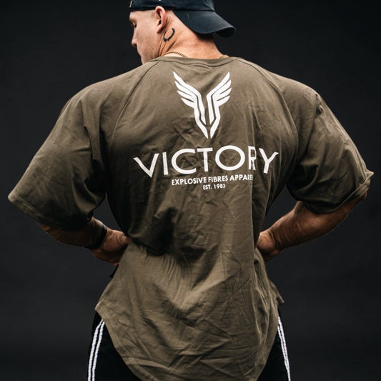 "Victory Retro " Old School Ragtop - Military Green