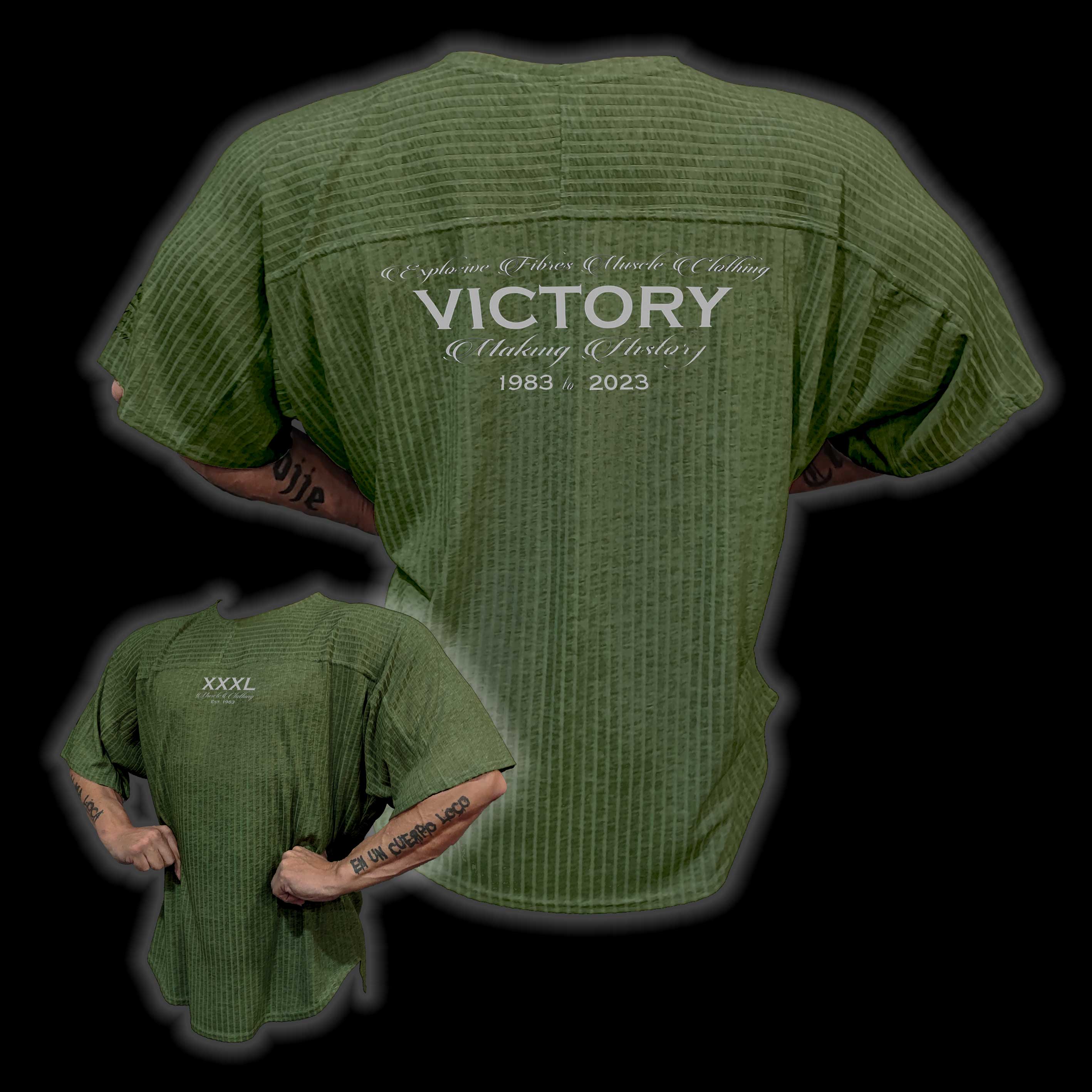 "Victory Anniversary" Training Ragtop - Military Green