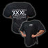 "Classic XXXL Logo" Old School Jumbo Rib Ragtop - Pitch Black