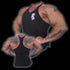"XXLX Logo " Classic Muscle Vests - Black