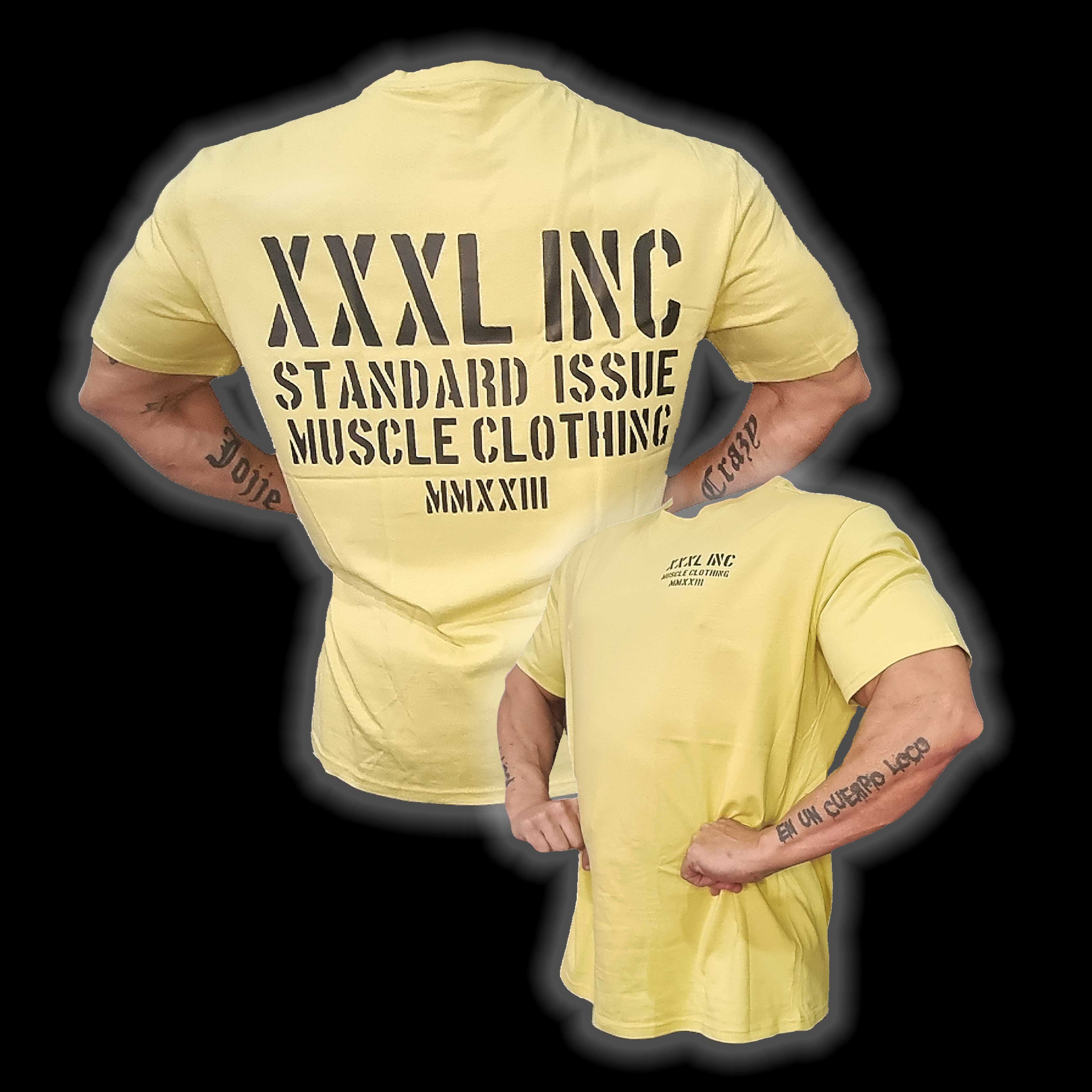 "Standard Issue " Oversized Ultra T Shirt - Sand