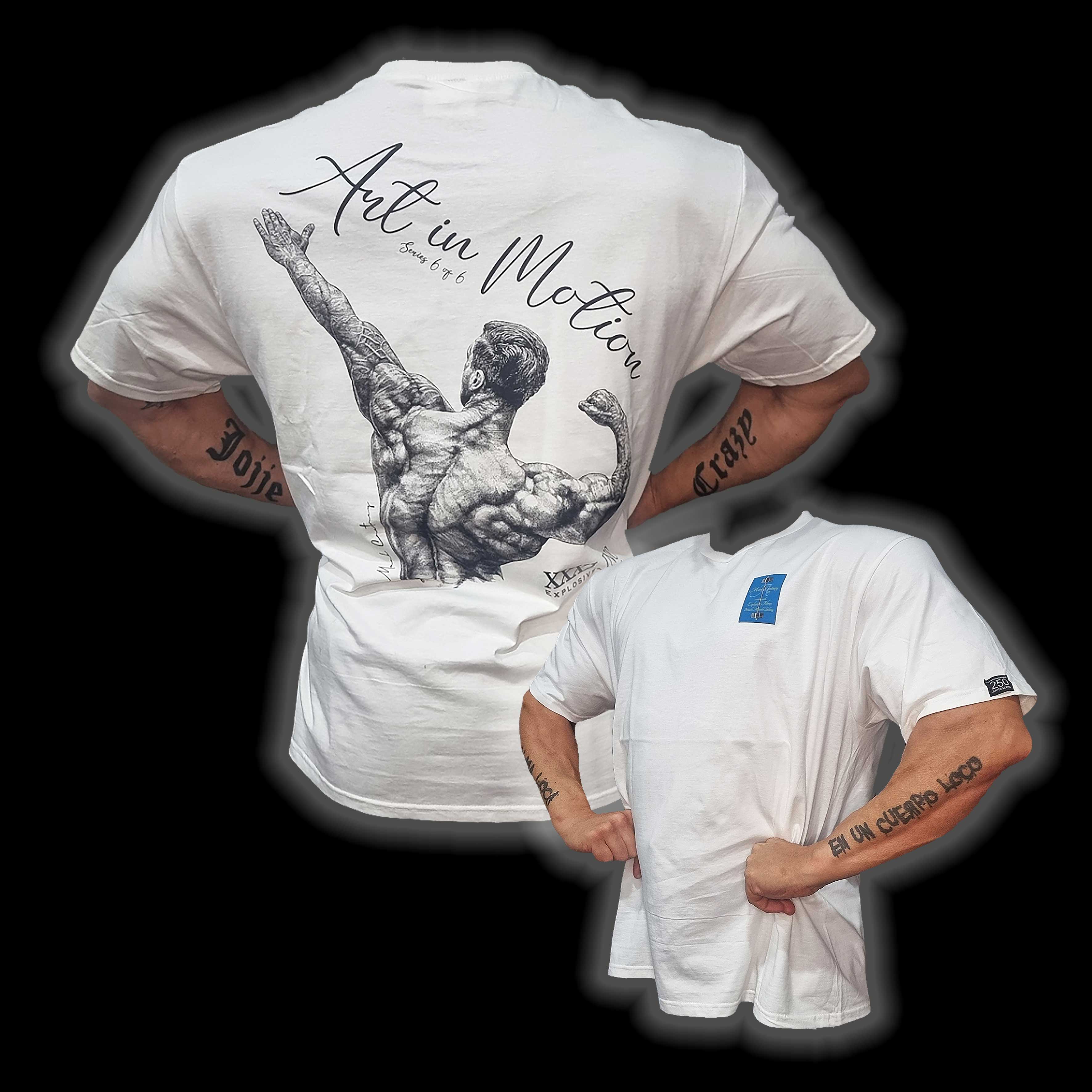 "Art in Motion "Series 6 of 6" 250 Limited Edition T Shirt - White