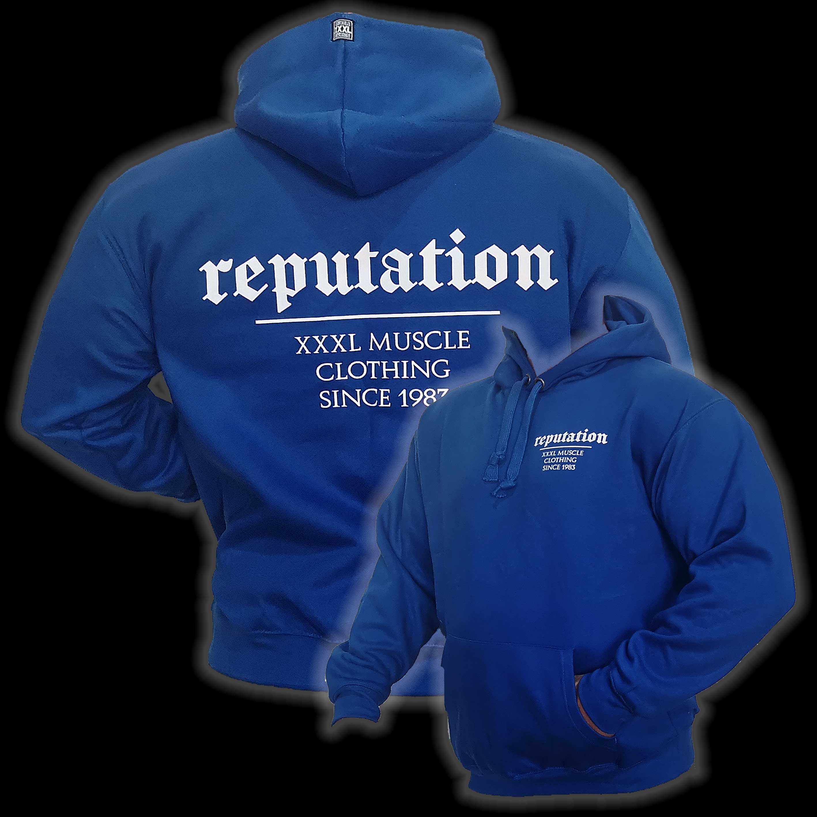 “Reputation" Classic Oversized Head over Hoodie - Royal Blue