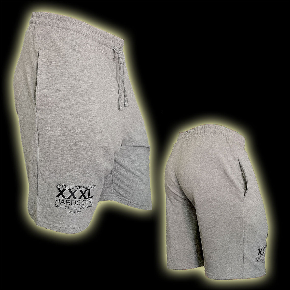 "Classic XXXL" Shorts - Ash Grey